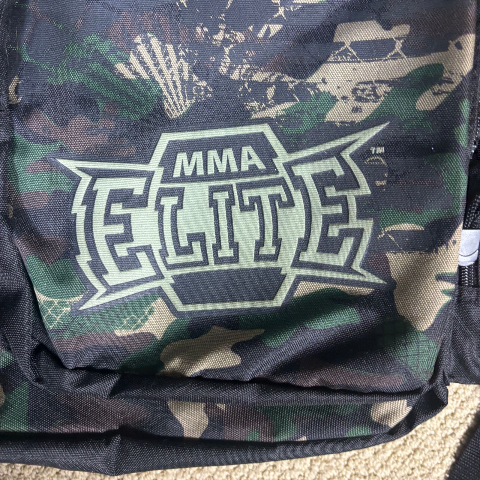 Tapout vintage y2k 2000s MMA Elite Camo Backpack emo grunge goth Size ONE SIZE - 3 Thumbnail