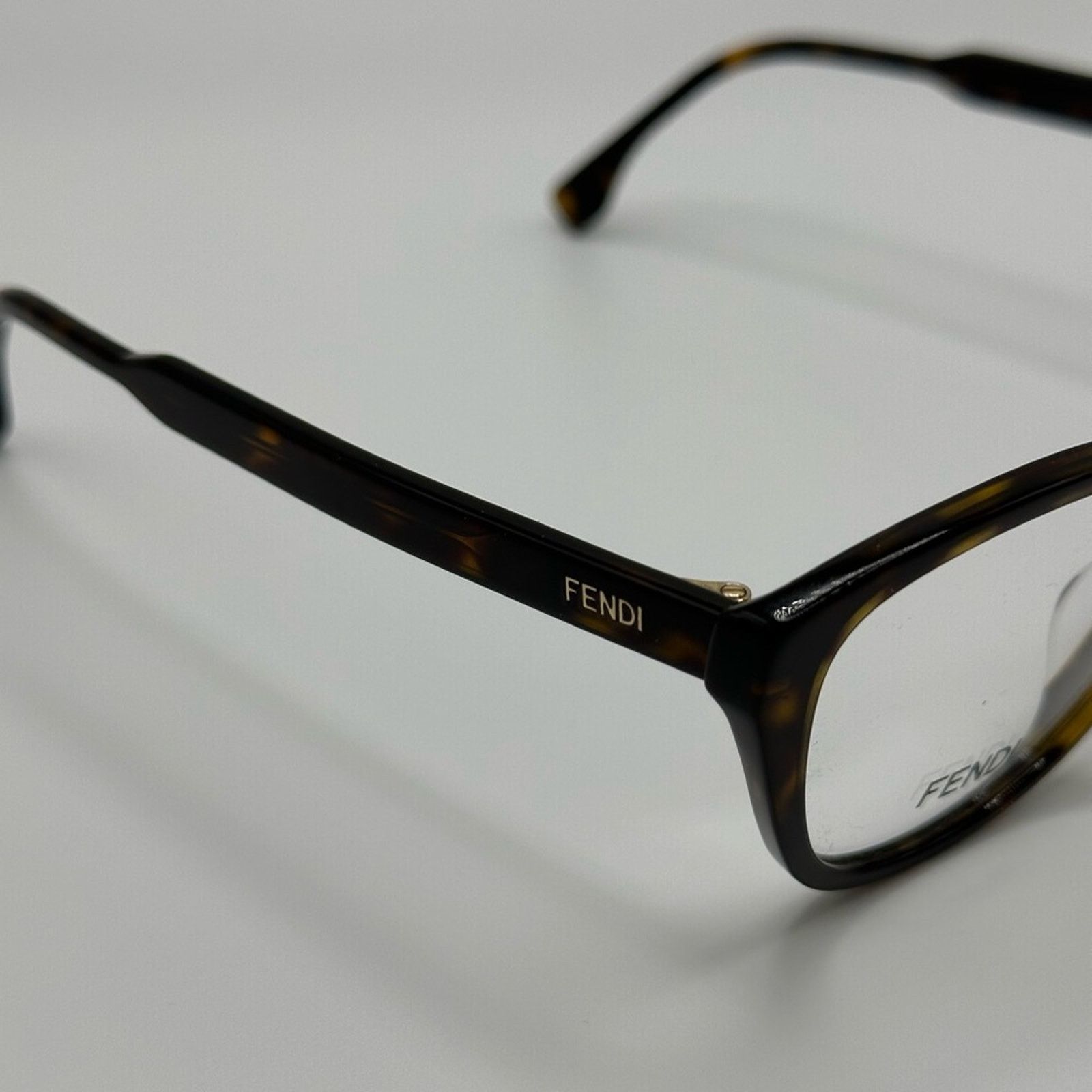 Fendi NEW FENDI Eyeglasses FE50014I 53052 Havana Women Size ONE SIZE - 5 Thumbnail