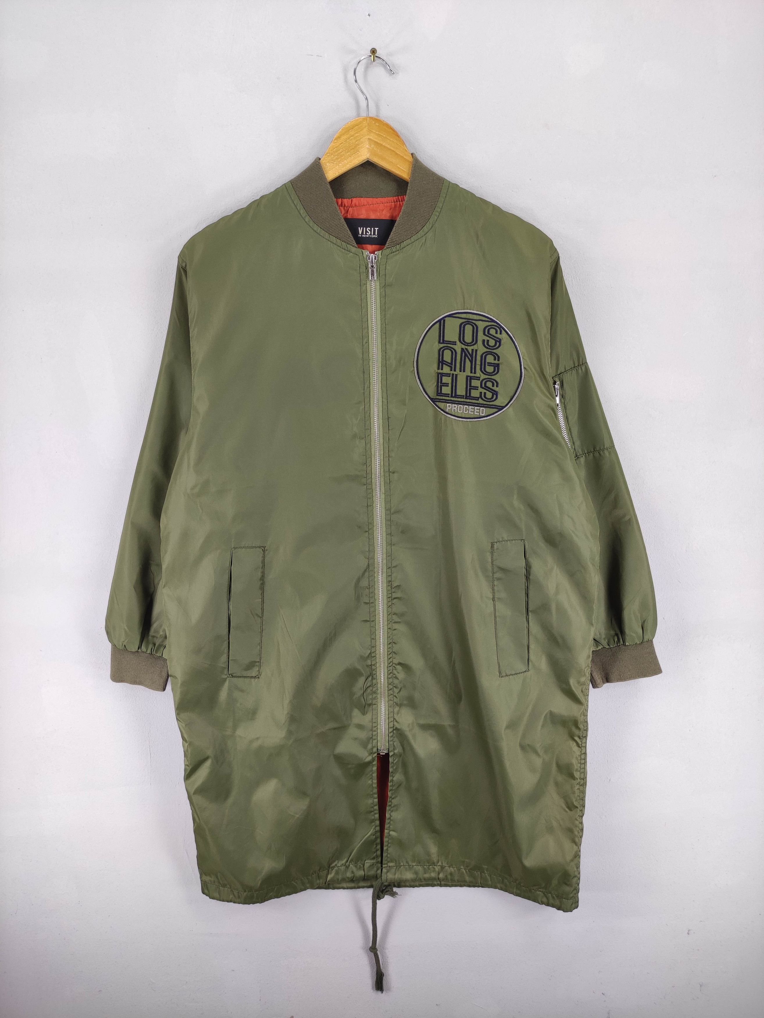 Vintage Vintage Los Angeles By Visit Long Jacket Zipper Size US L / EU 52-54 / 3 - 1 Thumbnail