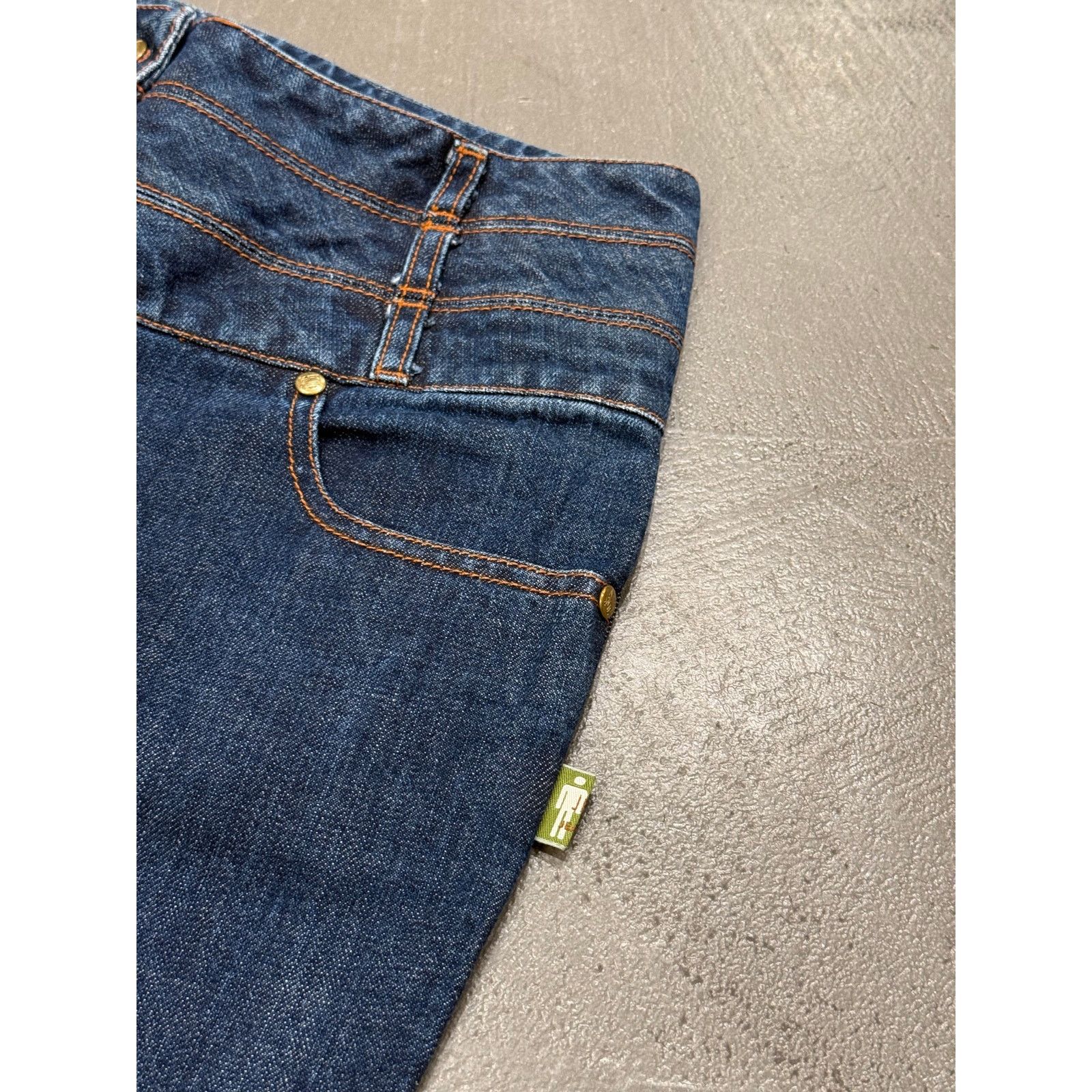 Jean Paul Gaultier 2000s Jean Paul Gaultier double waisted jeans Size US 29 - 4 Thumbnail