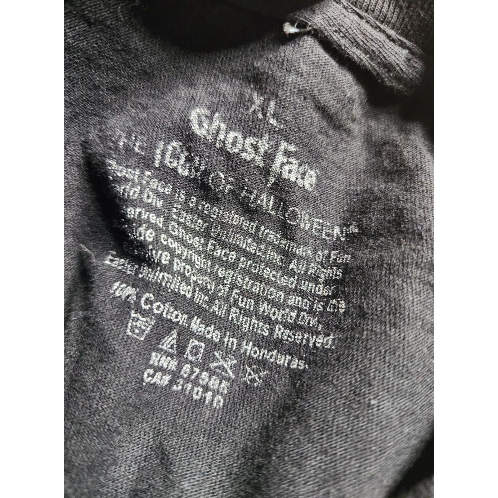Vintage Authentic Mens XL Scream Ghost Face Let's Watch Scary Movies Shirt Mask 90s Size US XL / EU 56 / 4 - 4 Thumbnail