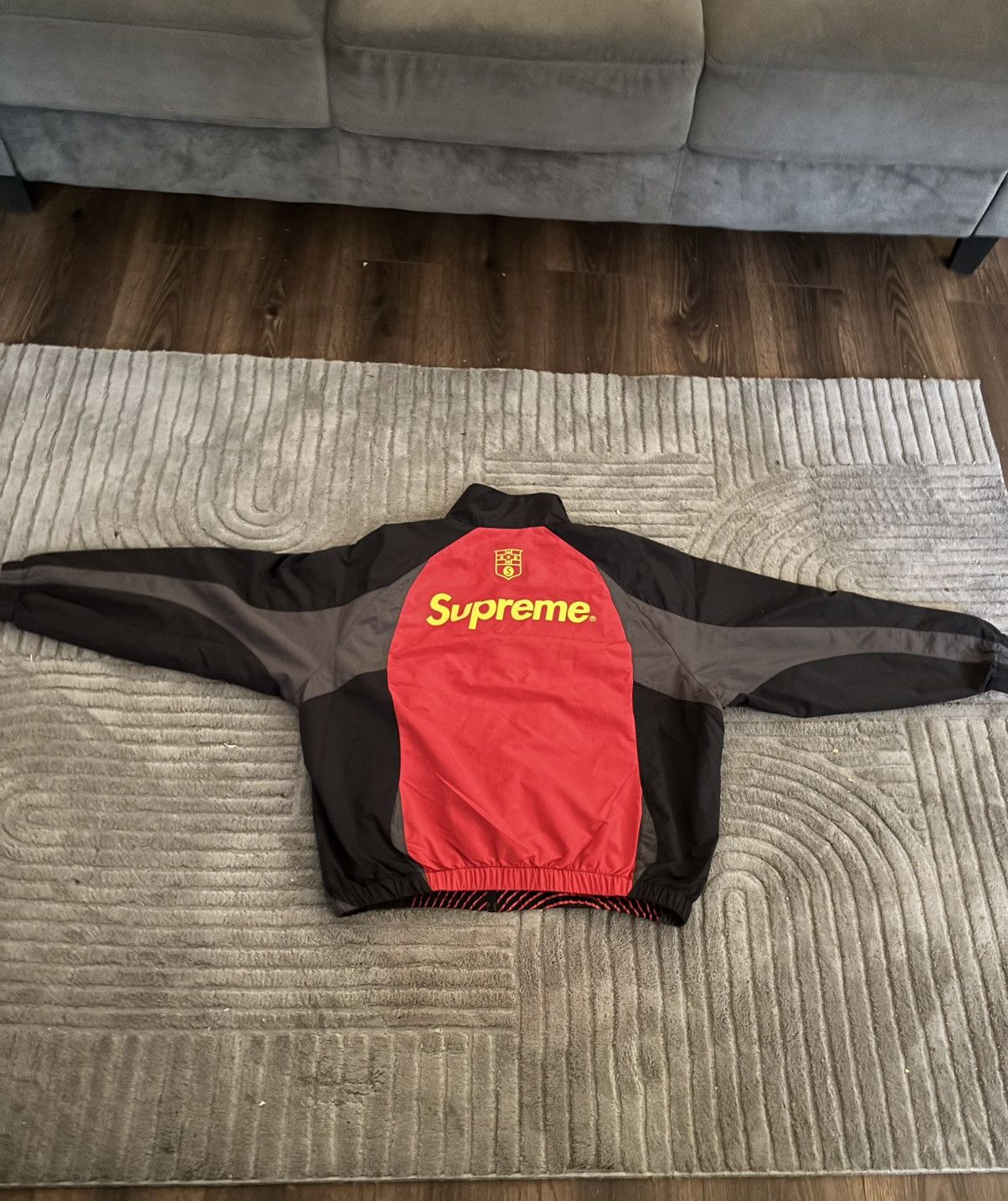 Supreme Supreme S logo track jacket (fw24) Black Size US S / EU 44-46 / 1 - 5 Thumbnail