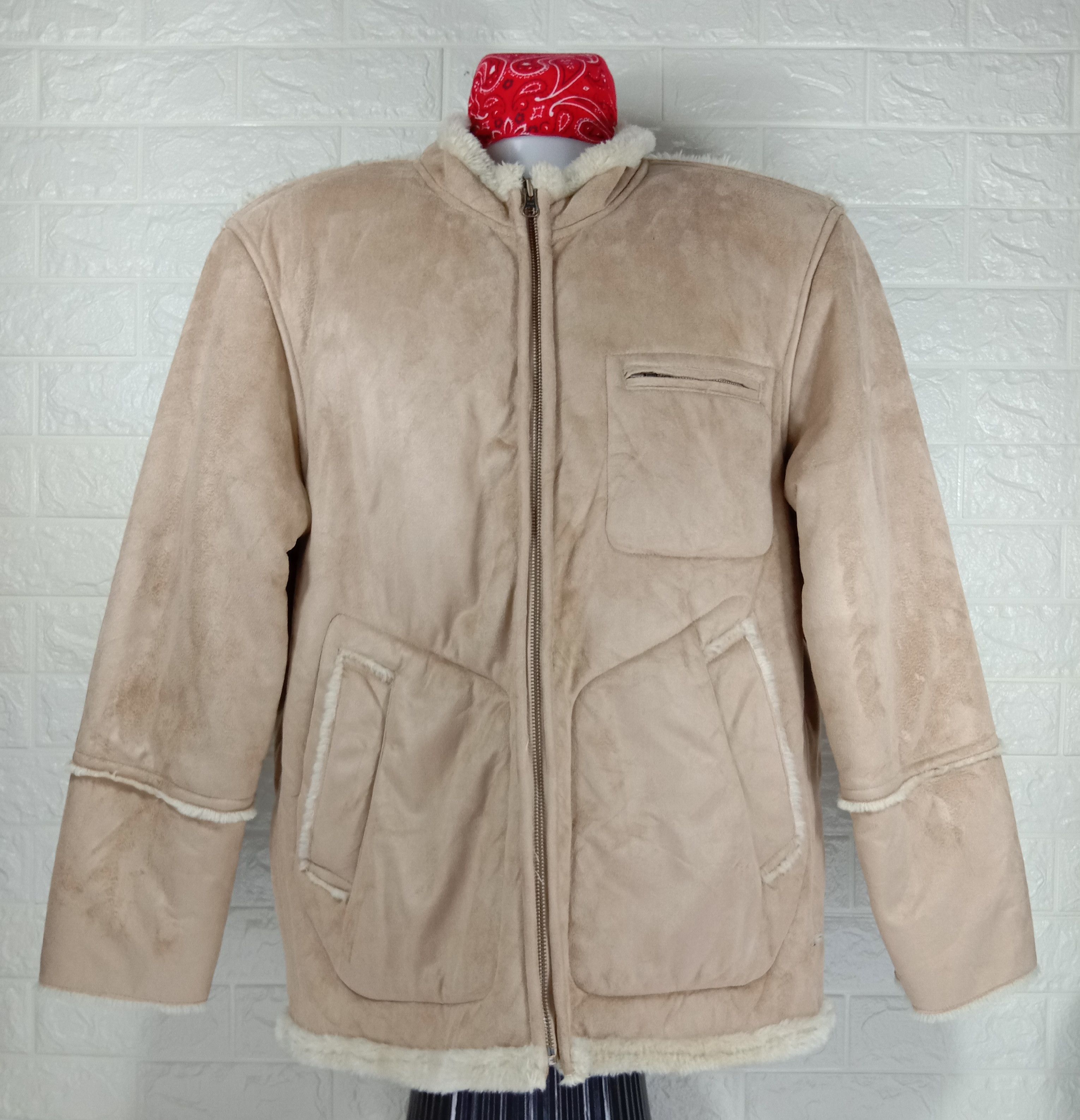 Kansai Yamamoto Vintage Kansai Yamamoto Sheepskin Leather Jacket Size US M / EU 48-50 / 2 - 1 Thumbnail