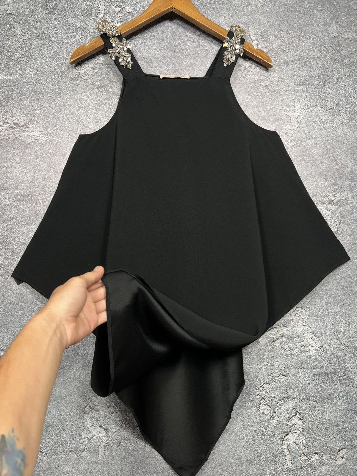 Christopher Kane Chistopher Kane Satin Oversize Blouse Tank Top Size M / US 6-8 / IT 42-44 - 5 Thumbnail