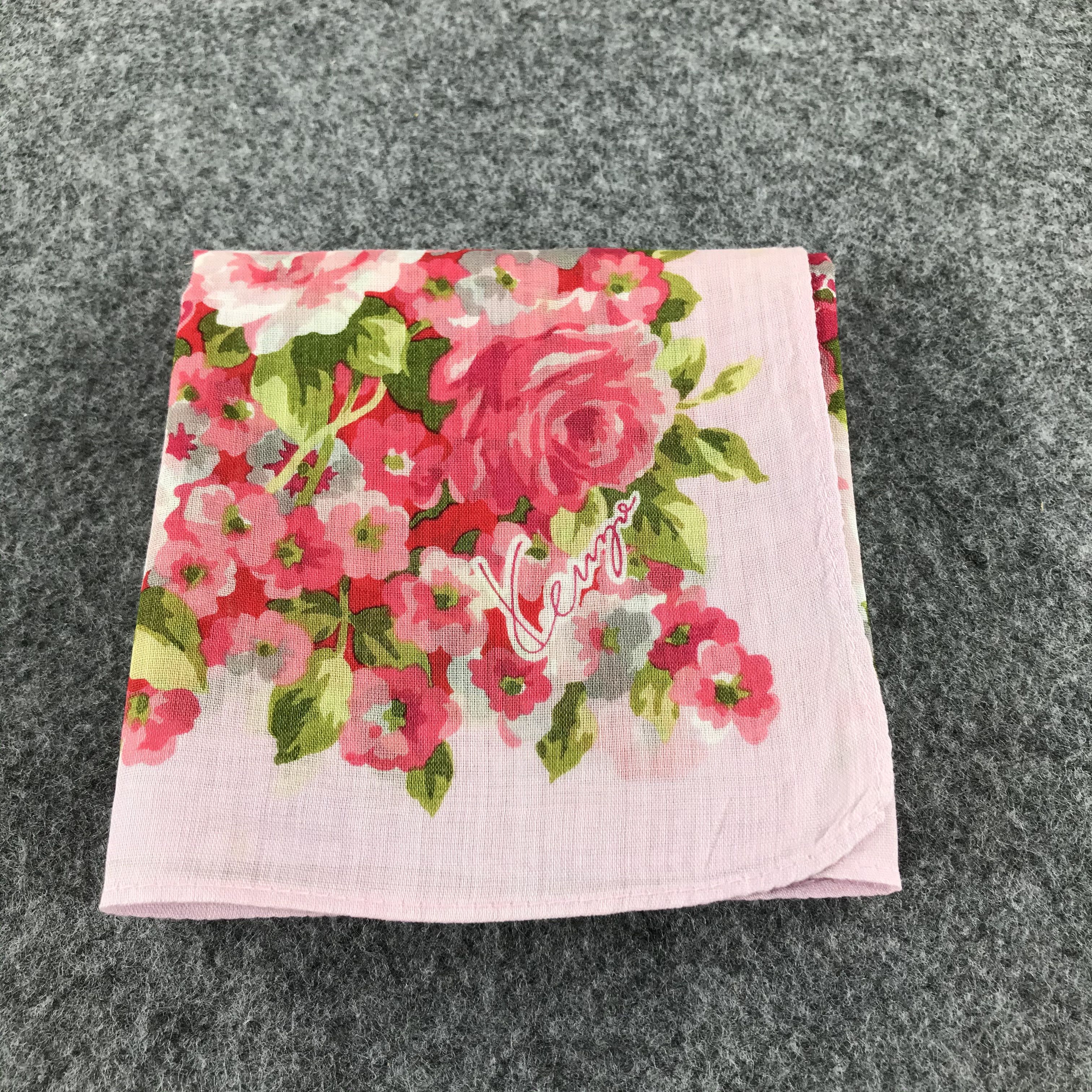 Kenzo Kenzo Floral Handkerchief Neckerchief Bandana H157 Size ONE SIZE - 6 Thumbnail