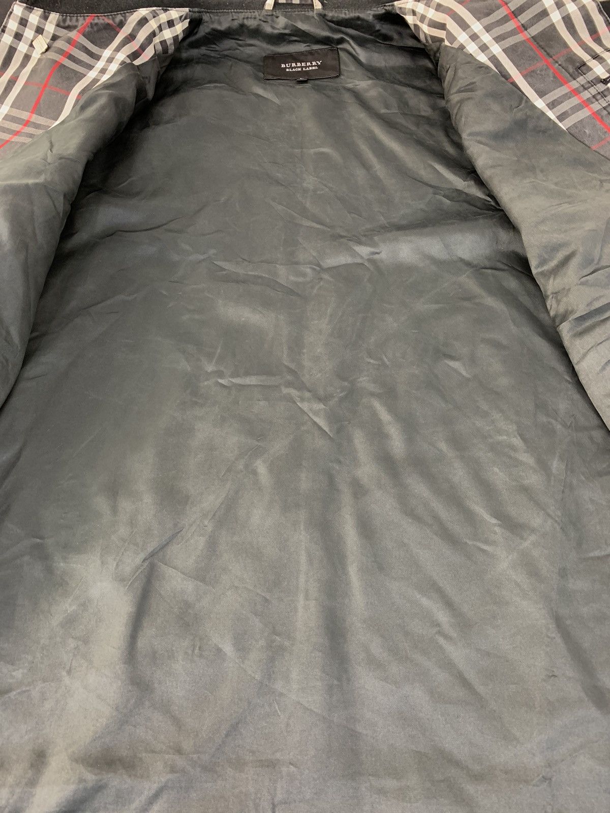 Burberry × Burberry Prorsum Hype Burberry Black Label Jacket Checked Monogram Inner Size L / US 10 / IT 46 - 4 Thumbnail
