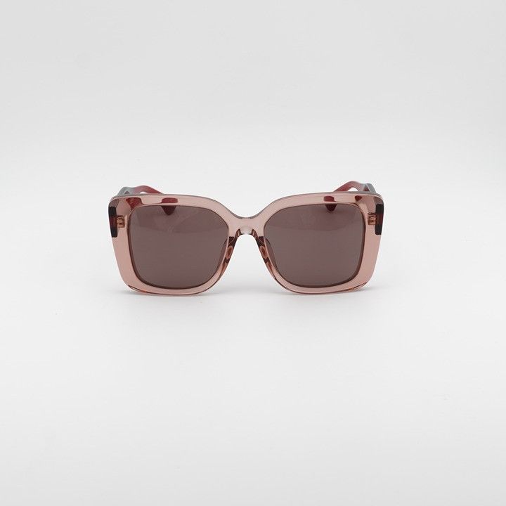 Gucci GG2118SA 003 Sunglasses Transparent Pink/Green/Red display picture 1