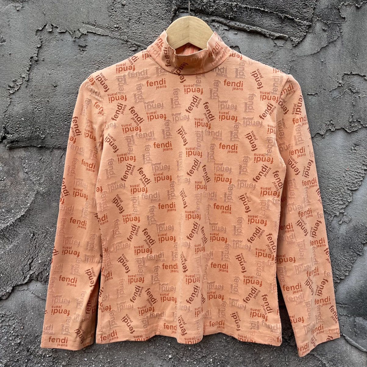 Fendi Fendi logo longsleeve Size S / US 4 / IT 40 - 1 Thumbnail