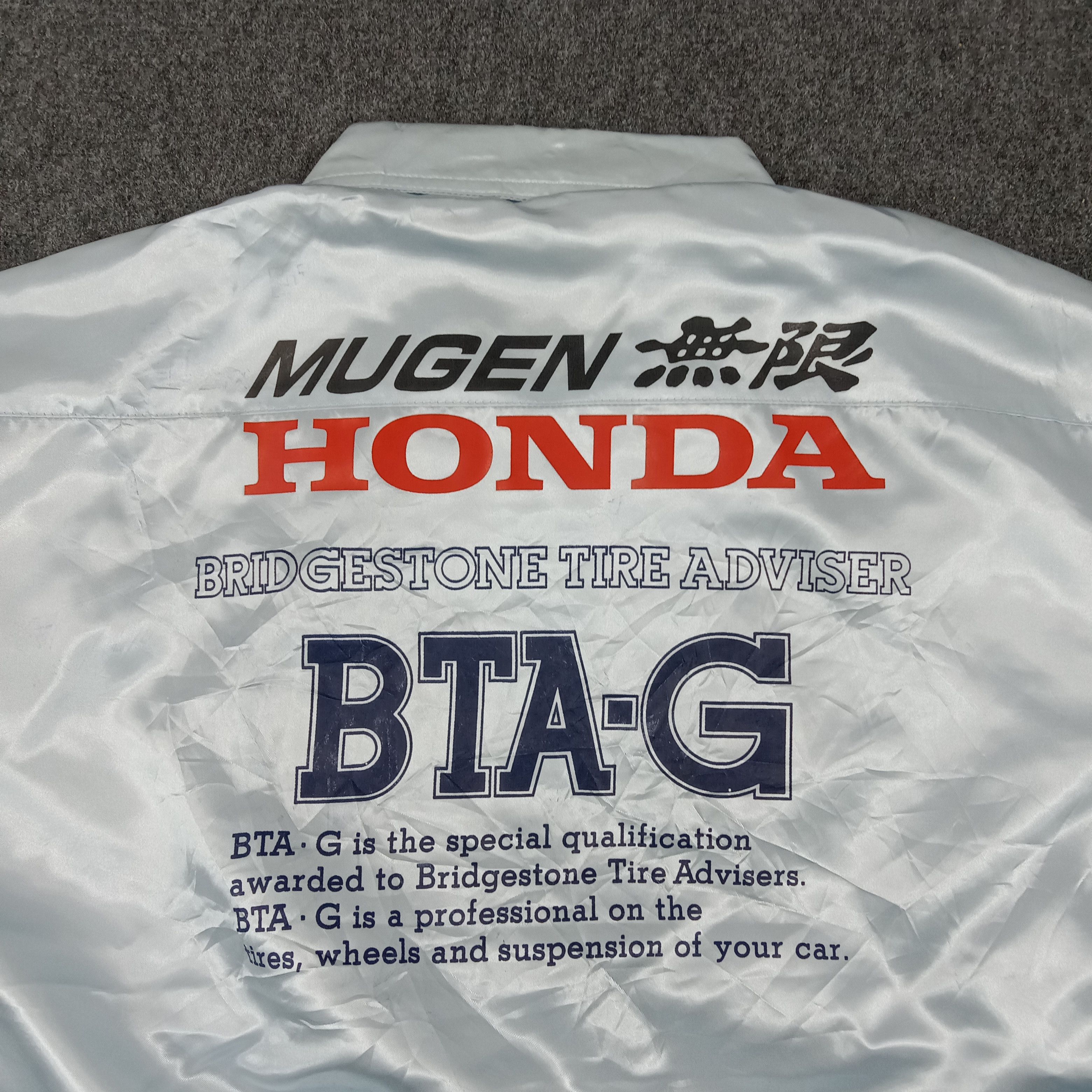 Japanese Brand × Vintage Bridgestone Mugen Honda Japanese Racing Motorsports Jacket Size US L / EU 52-54 / 3 - 2 Thumbnail