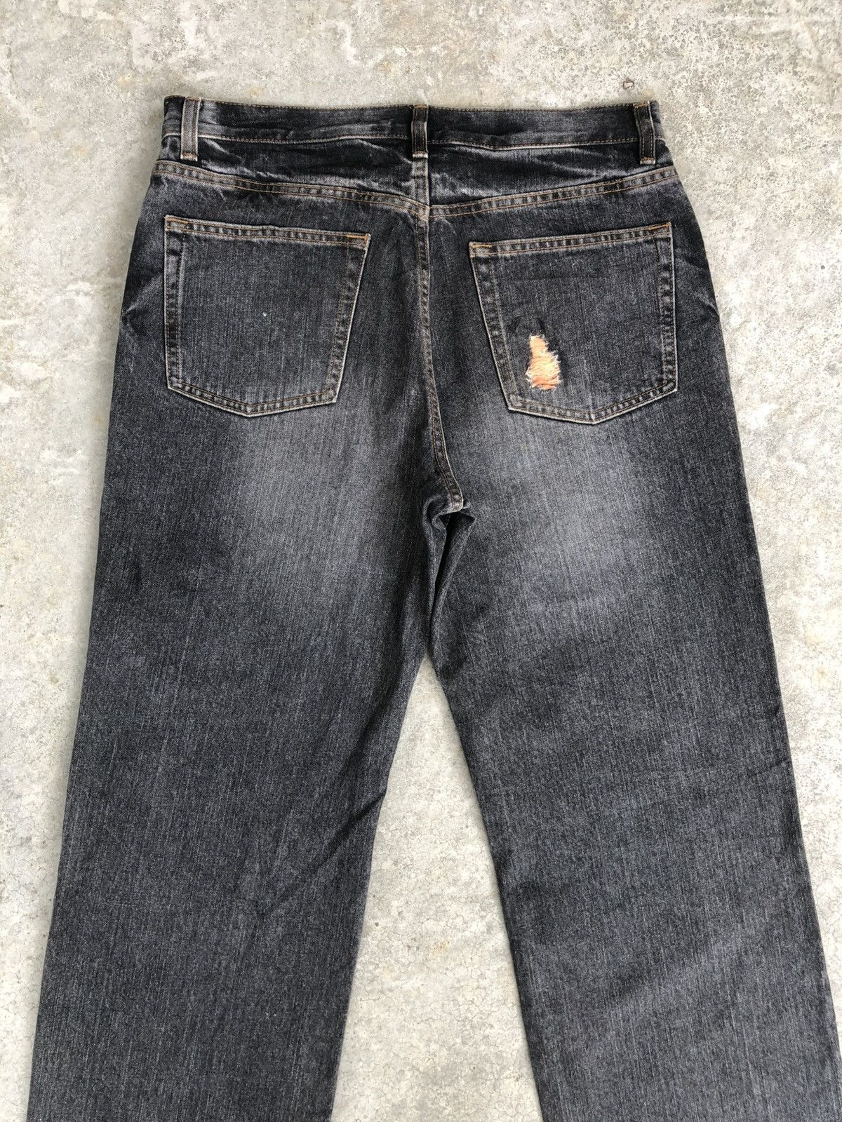 Kapital Vintage GL Heart Baggy Jeans Loose Cut Size US 33 - 8 Thumbnail