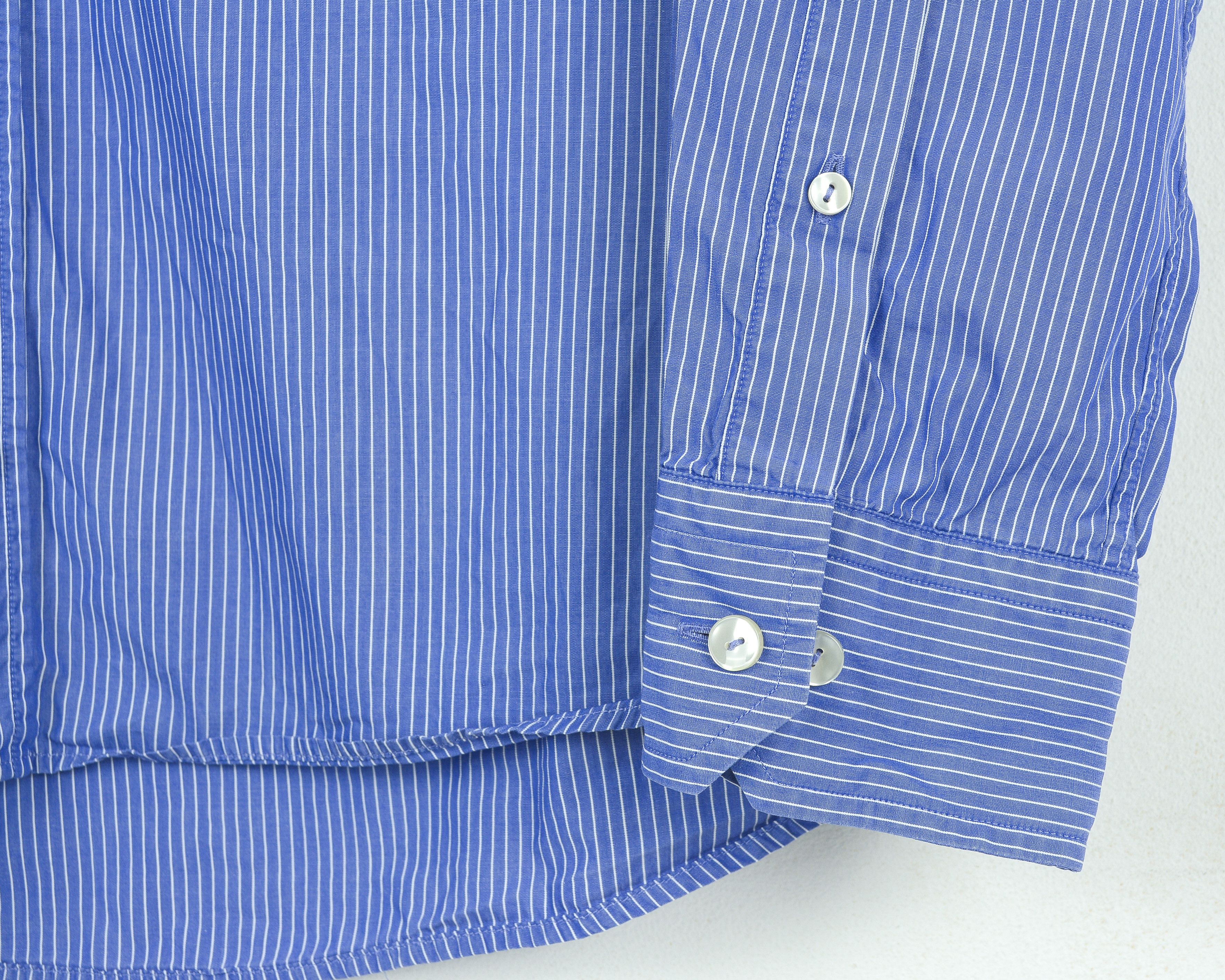 Eton ETON Shirt Sleeve 39 Pinstriped Button up Long Sleeve Size US M / EU 48-50 / 2 - 3 Thumbnail