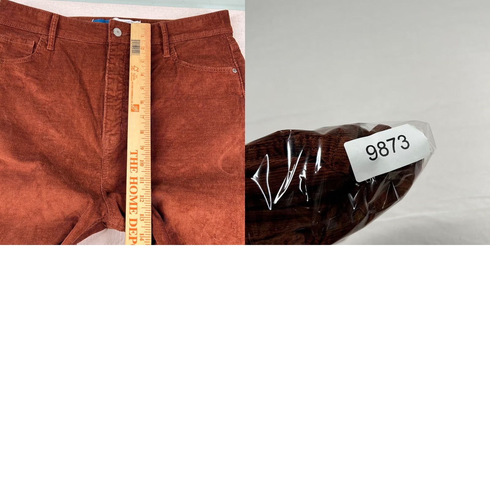 Old Navy Old Navy Womens Corduroy Pants 14 High Rise Flare Amber Brown Bell Bottom Pants Adults Womens High Rise Corduroy Brown 14 Denim Old Navy Women’s Pants Size 24" / US 00 / IT 34 - 8 Thumbnail