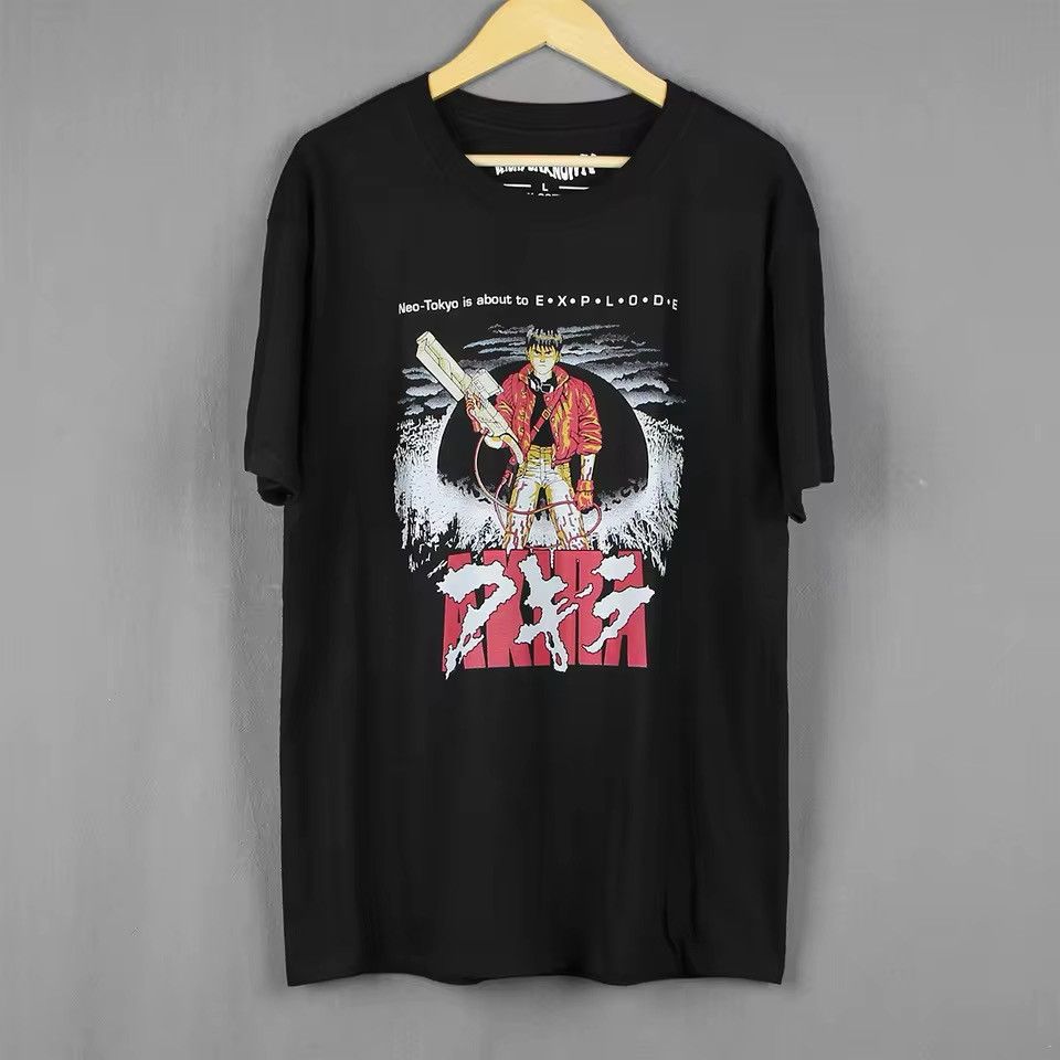 Japanese Brand × Vintage Anime AKIRA Neo Tokyo Explosion Graphic Printed Tshirt Size US XXL / EU 58 / 5 - 1 Thumbnail