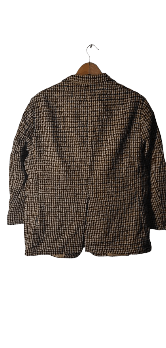 Harris Tweed HARRIS TWEED CHECKBLAZER JACKET Size L / US 10 / IT 46 - 6 Thumbnail