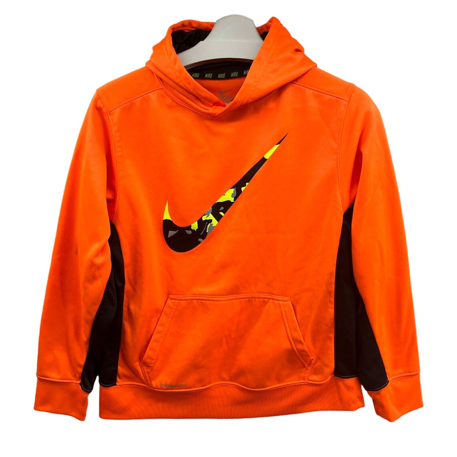 Orange nike hoodie boys hotsell