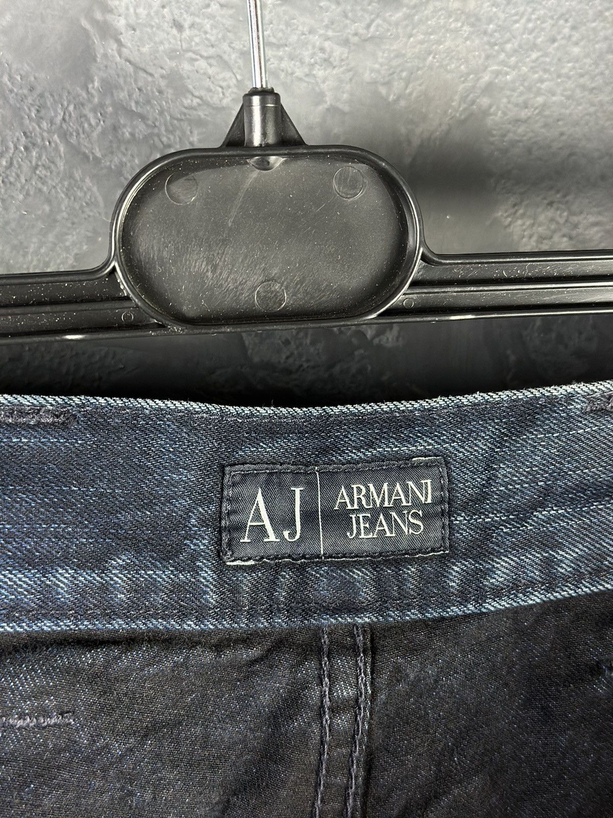 Armani × Japanese Brand Vintage Armani Jeans Japanese Distressed Jeans Size US 36 / EU 52 - 14 Thumbnail