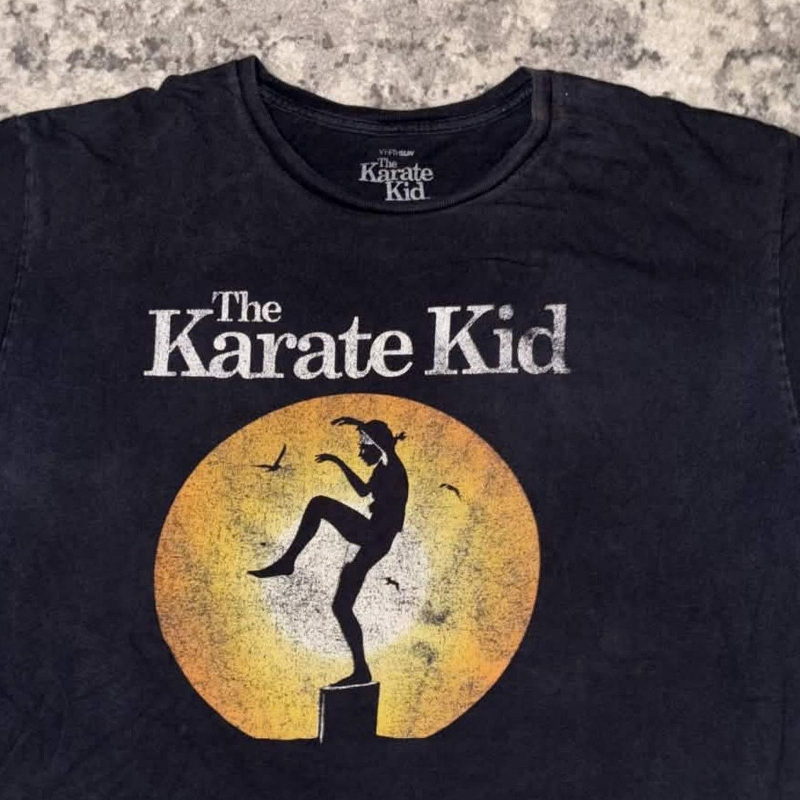 Vintage 00s The Karate Kid Movie Promo Graphic Shirt Size US XXL / EU 58 / 5 - 2 Thumbnail