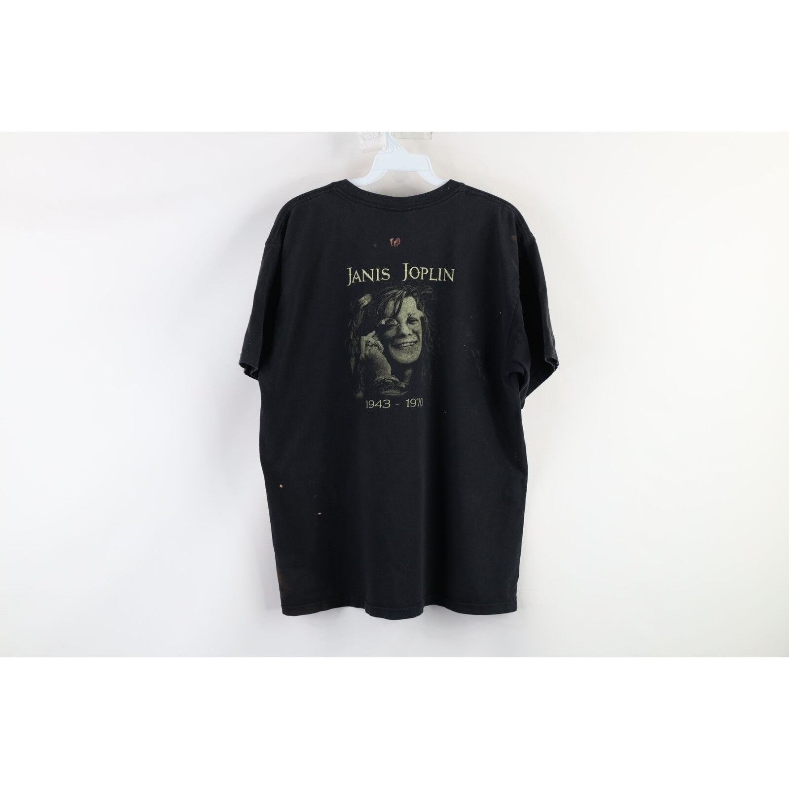 Vintage Vintage Distressed Janis Joplin Standing Nude Band T-Shirt Size US M / EU 48-50 / 2 - 10 Thumbnail