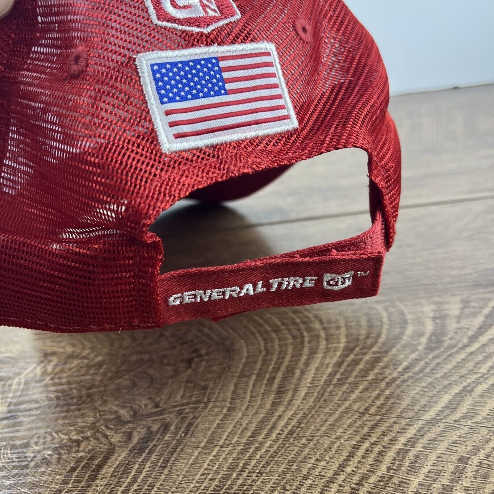 Other General Tire Hat GT Red Hat Adjustable Adult Size Hat Red Ca Size ONE SIZE - 10 Thumbnail