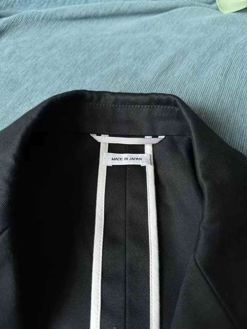 Thom Browne Thom Browne size2 Carbon black waffle trousers Size 38S - 3 Thumbnail