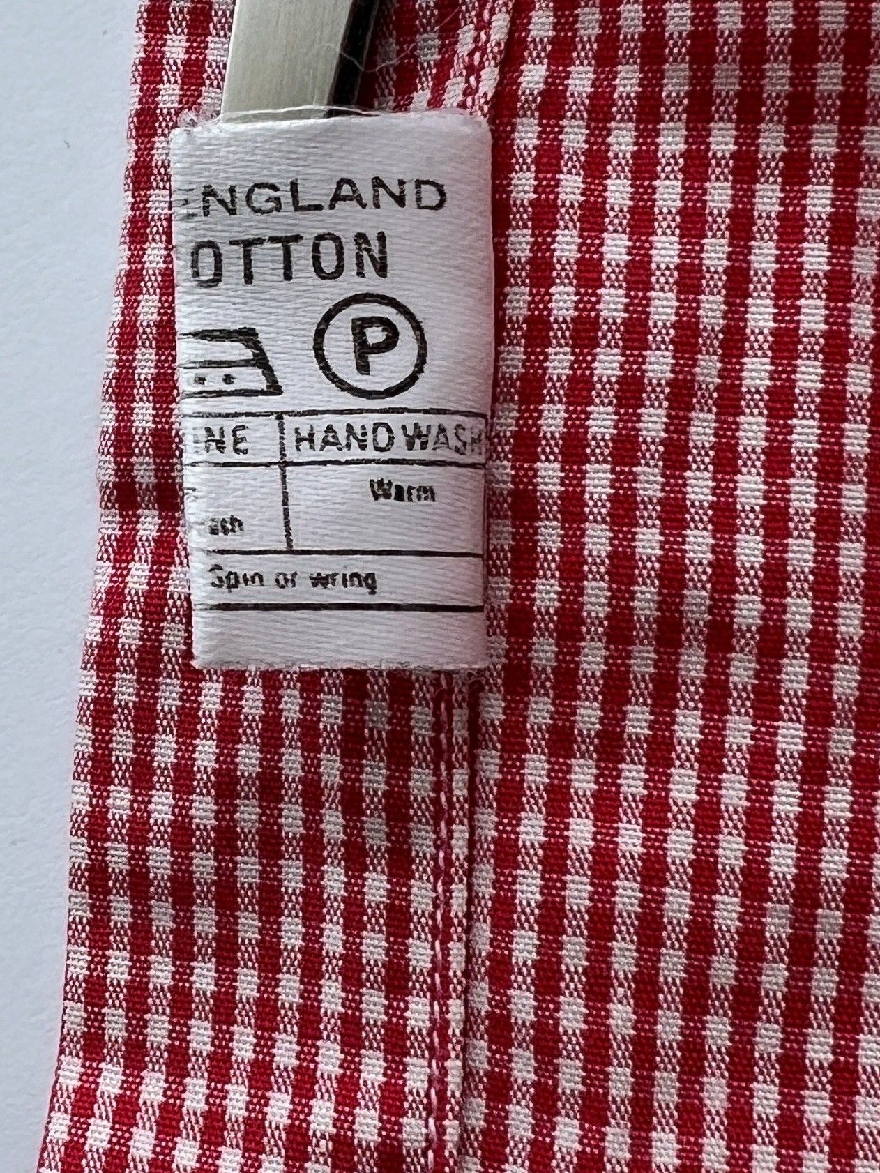 Burberry Vintage 80’s Burberry Check Shirt Size 14.5” / 37 cm Size US S / EU 44-46 / 1 - 7 Thumbnail