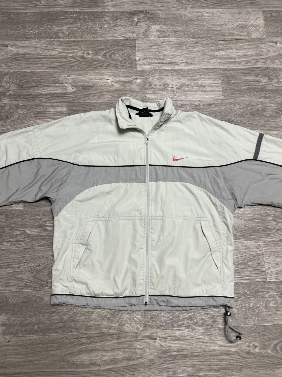 Nike Vintage Nike Swoosh Logo Retro Light Jacket 00s Size US S / EU 44-46 / 1 - 9 Thumbnail