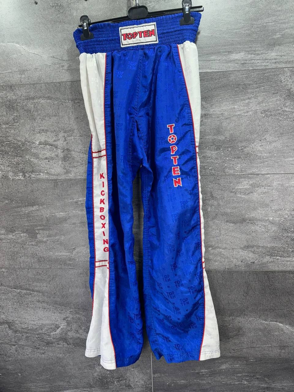 Vintage TOP TEN Kickboxing Mens Track Pants Straight Size S Size US 30 / EU 46 - 1 Thumbnail