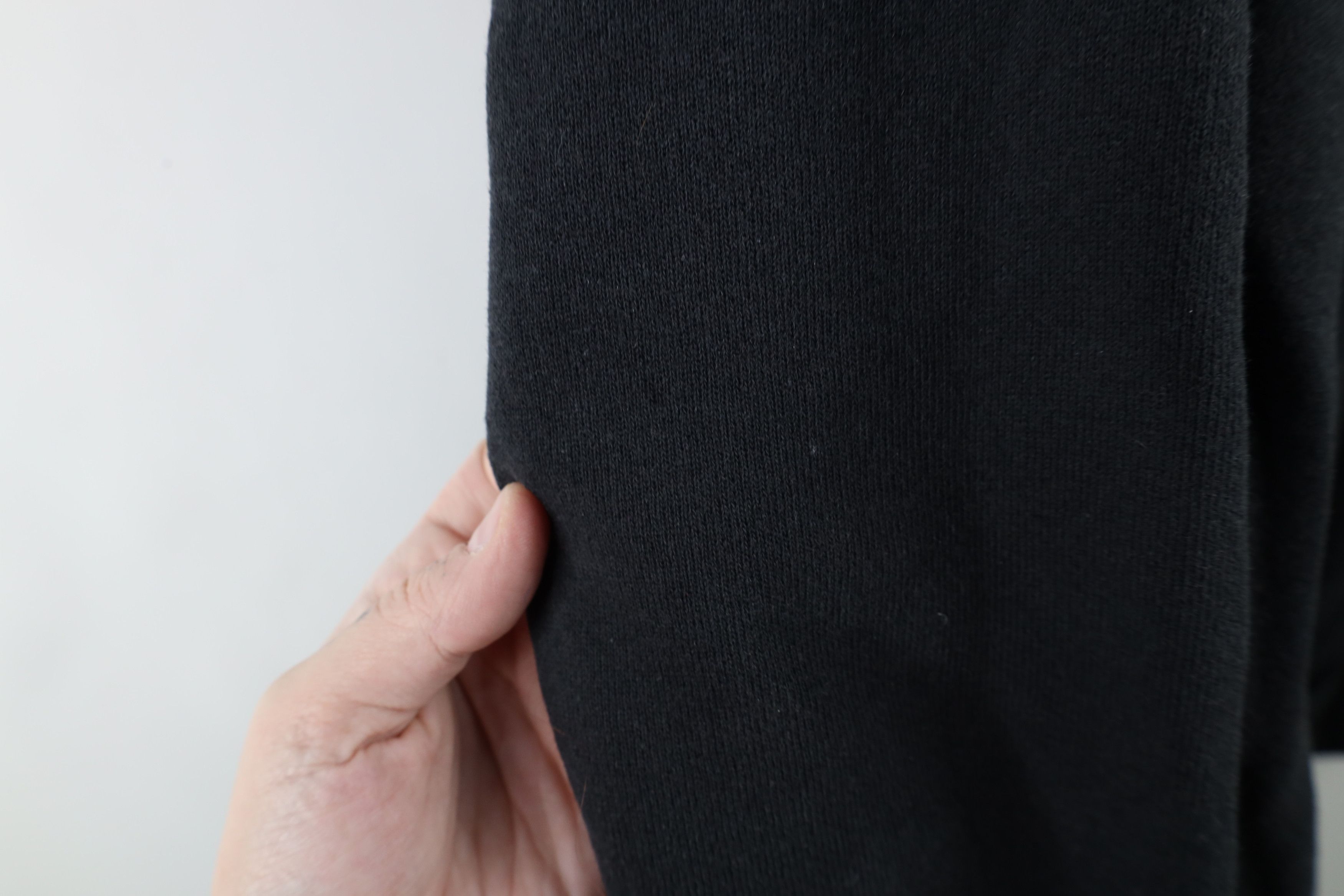 Vintage Vintage 90s Streetwear Blank Crewneck Sweatshirt Black USA Size US XXL / EU 58 / 5 - 8 Thumbnail