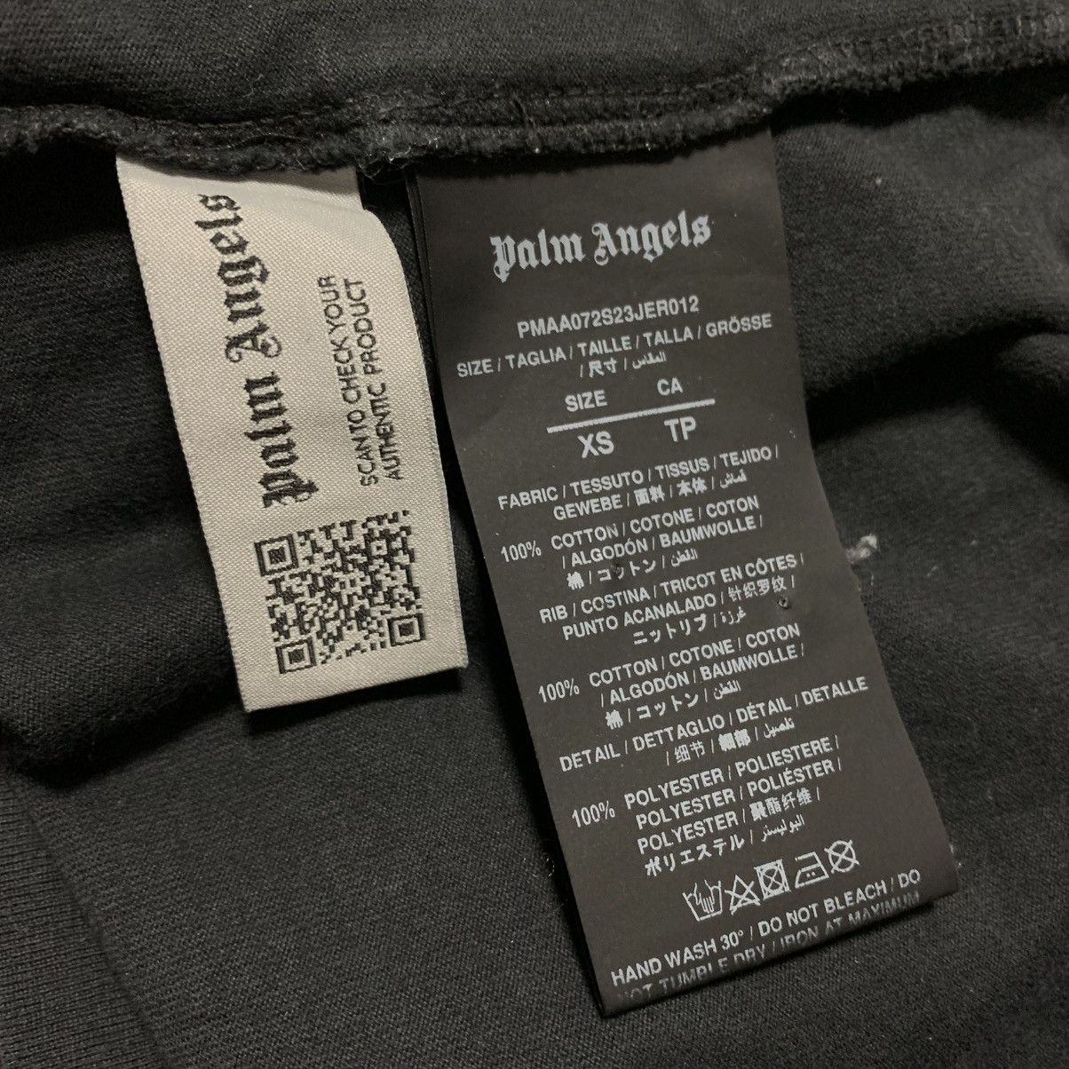 Palm Angels Palm Angels XS Neon Palm Tree Black Tee Size US XS / EU 42 / 0 - 5 Thumbnail