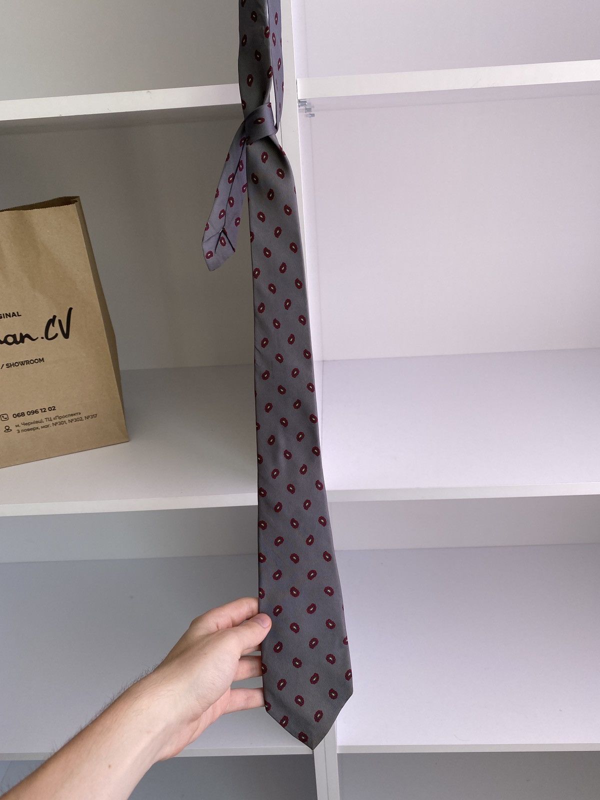 Vintage × Yves Saint Laurent Vintage Yves Saint Laurent Tie Size ONE SIZE - 4 Thumbnail