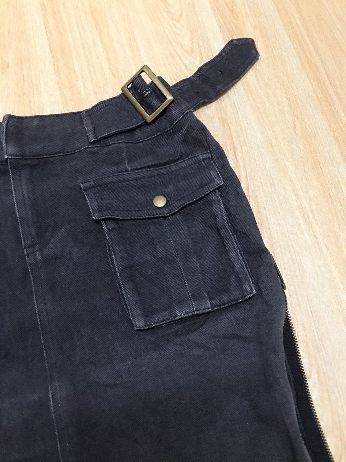 Japanese Brand Vintage Kirke Japanese Brand Denim Mini Skirts Made In Japan Size 28" / US 6 / IT 42 - 8 Thumbnail