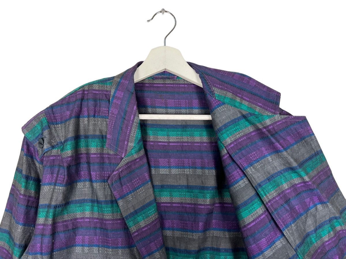 Nazareno Gabrielli 🔥 NAZARENO GABRIELLI SPORTS STRIPE JACKET Size M / US 6-8 / IT 42-44 - 10 Thumbnail