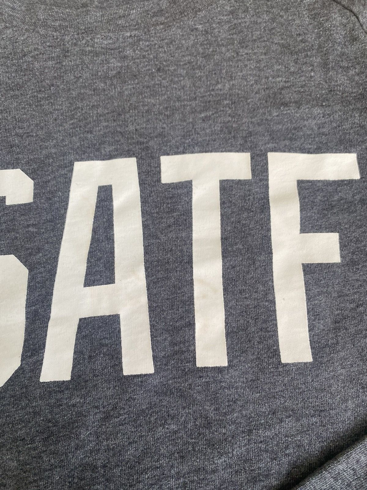Nike × Vintage Vintage USATF Track And Field Nike Long Sleeve Cotton Gray M Size US M / EU 48-50 / 2 - 6 Thumbnail