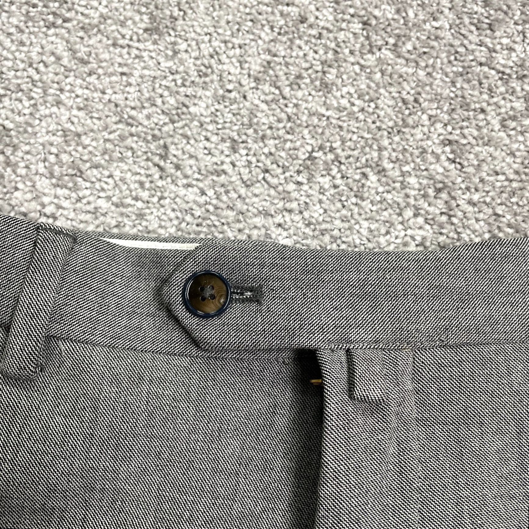 Zara Zara Dress Pants Mens 40 Gray Solid Straight Flat Front Business Workwear 34x31 Regular Mens Pants Gray Size US 40 / EU 56 - 7 Thumbnail