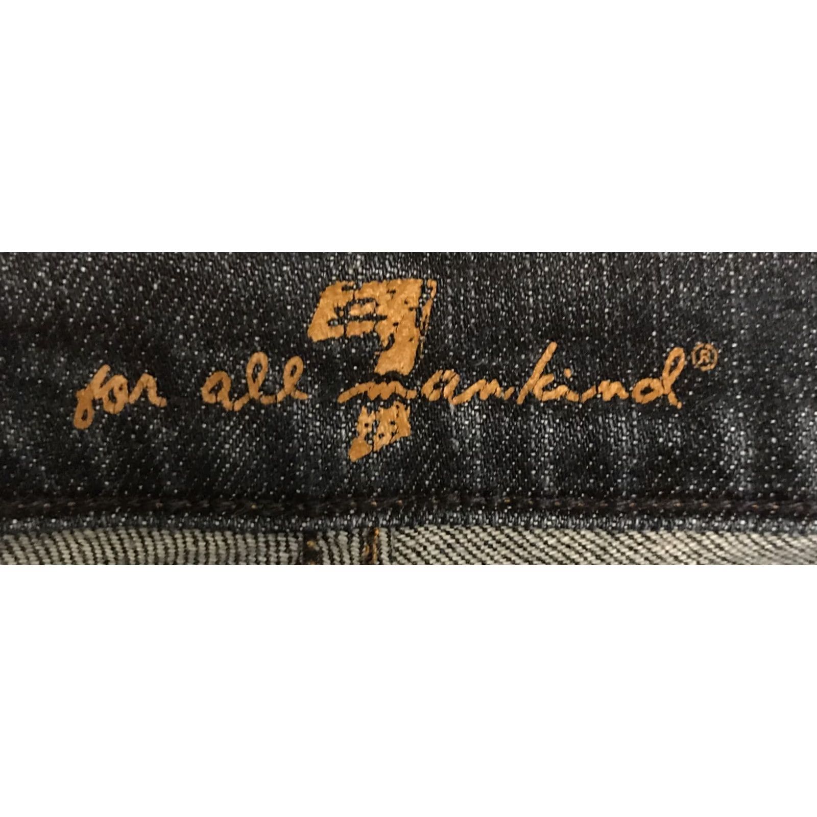 7 For All Mankind 7 for all Mankind Jeans Bootcut 28 Women's Blue Denim USA Made 30in Waist 32in Inseam Stretch Regular Size 28" / US 6 / IT 42 - 5 Thumbnail