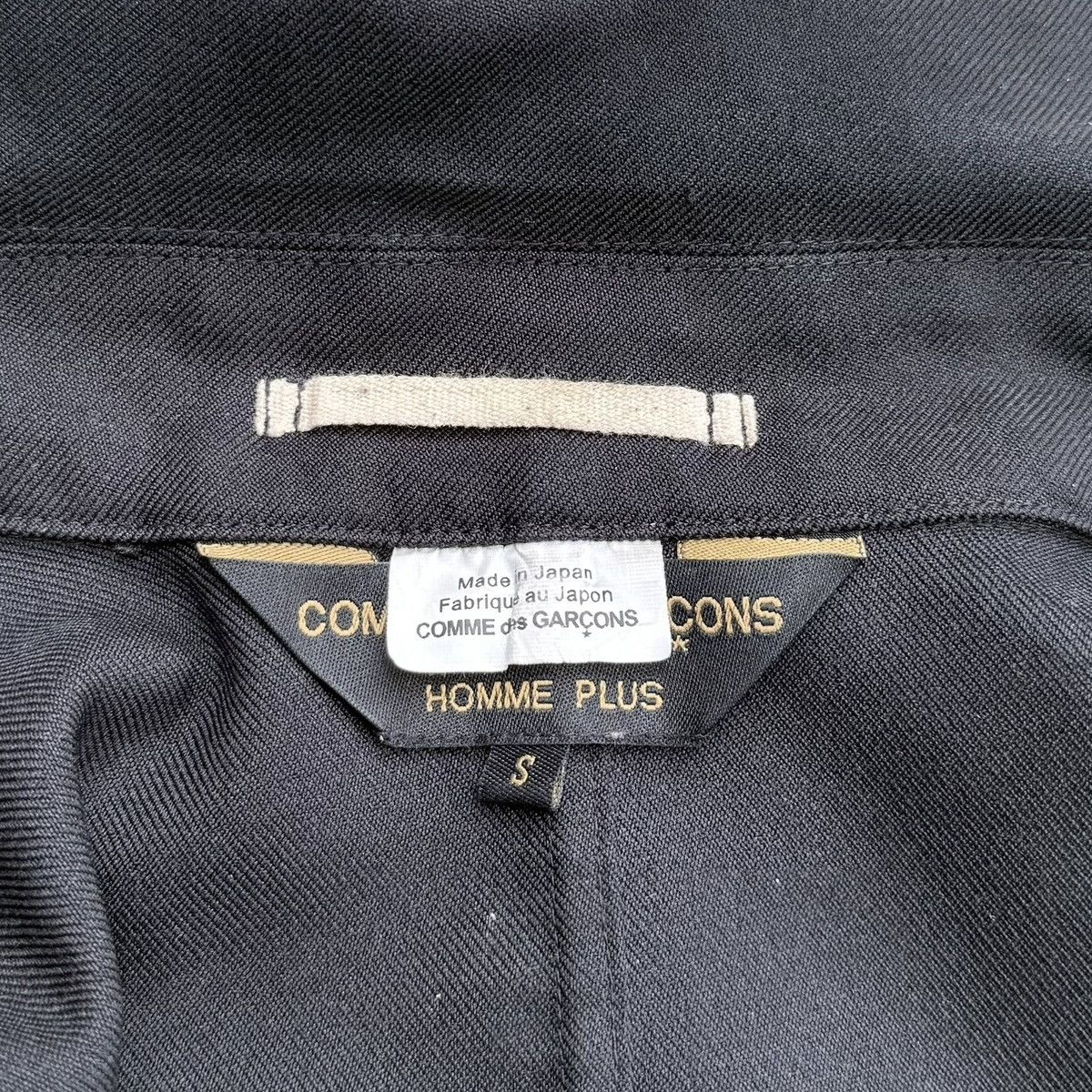 Comme des Garcons Homme Plus Comme des Garcons Homme Plus Garment Treated Layered Zip Jac Size US S / EU 44-46 / 1 - 9 Thumbnail