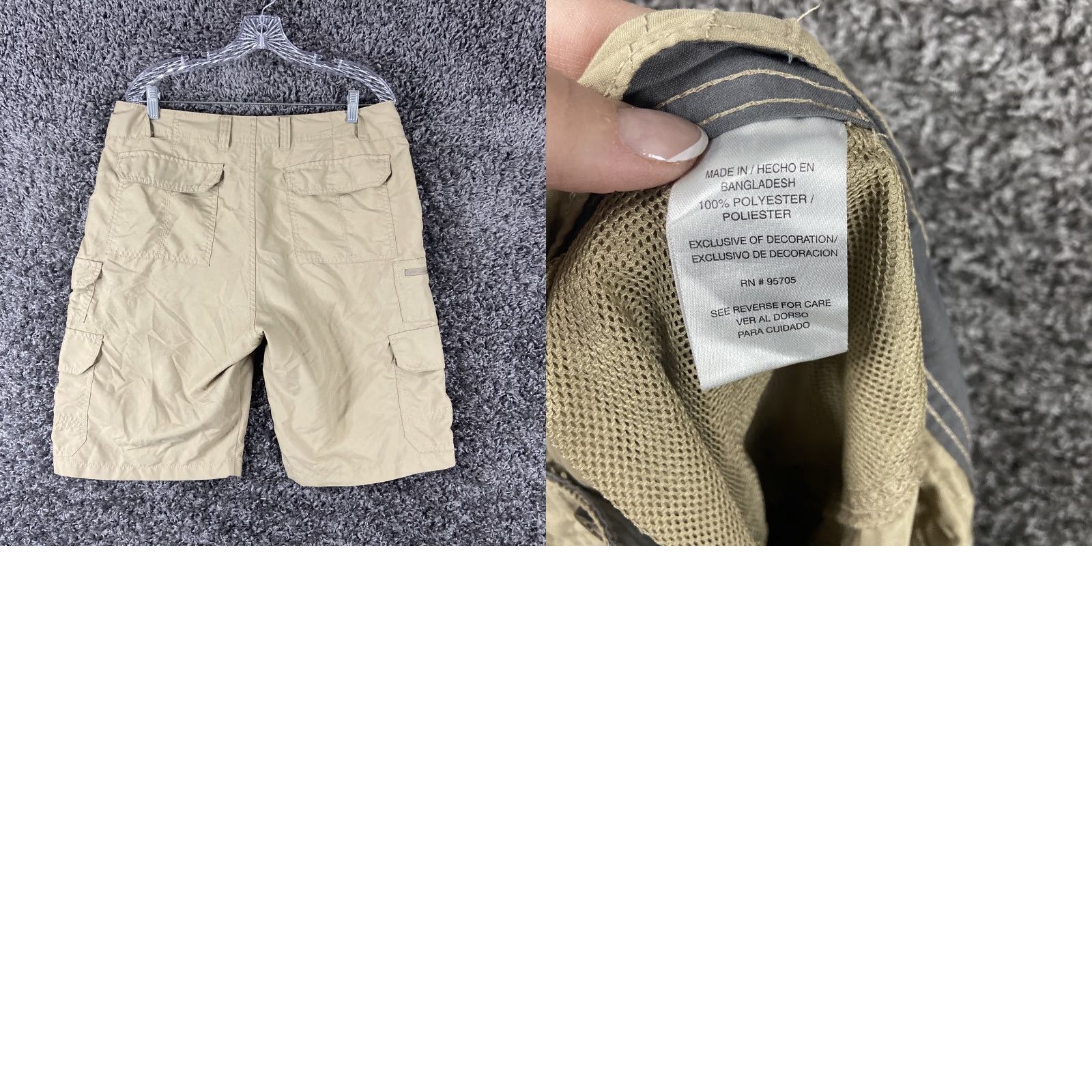 Vintage VINTAGE Denali Cargo Shorts Men’s 34 Brown Mens Regular Size US 34 / EU 50 - 8 Thumbnail