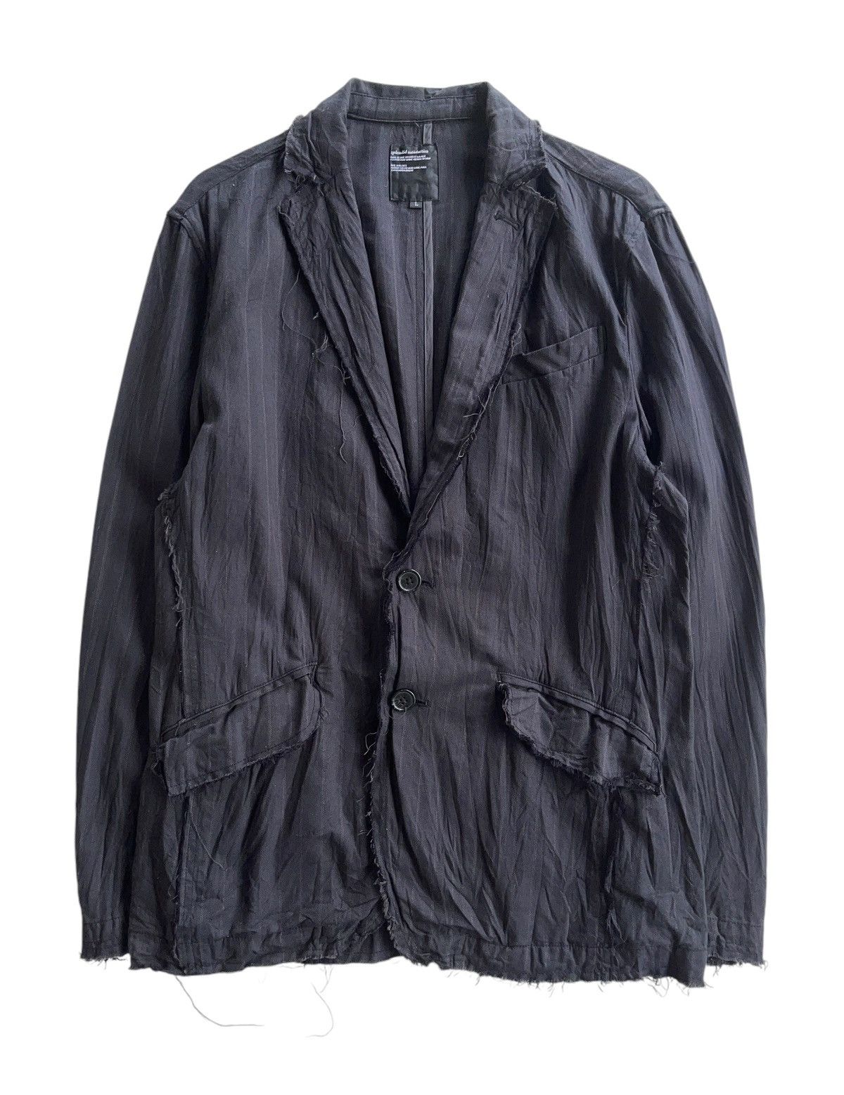 Japanese Brand Japanese Splendid Satisfaction Unfinished Distressed Design Size US L / EU 52-54 / 3 - 1 Thumbnail