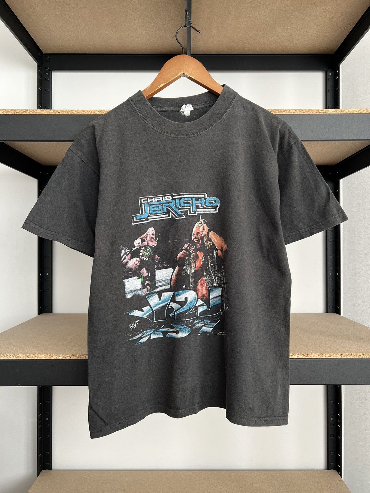 WWE Vintage 2000s Chris Jericho Y2J WWE Black T-shirt Size US S / EU 44-46 / 1 - 1 Thumbnail