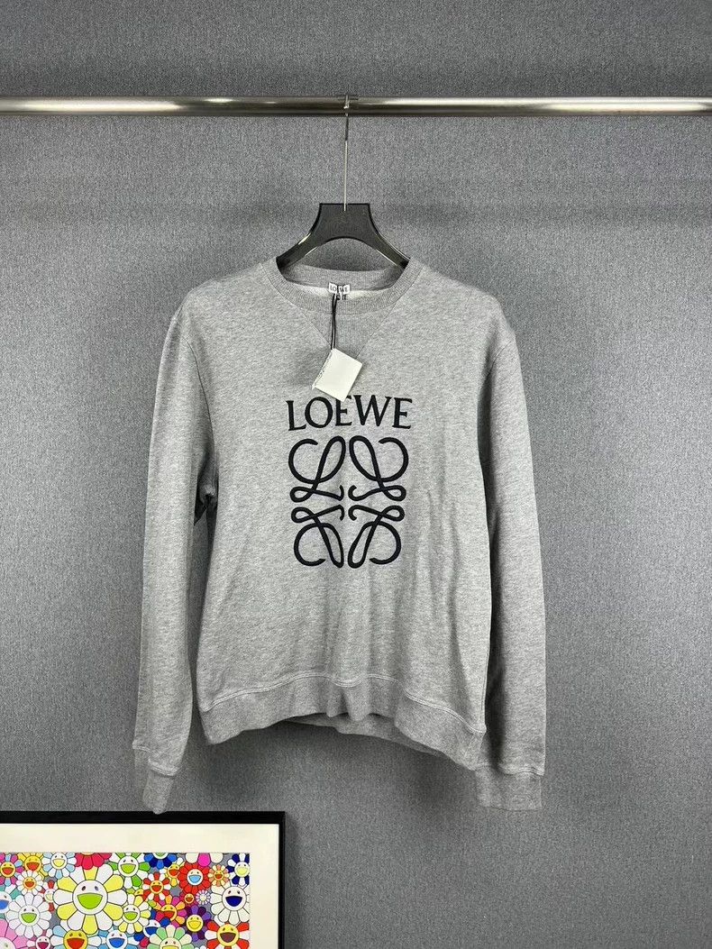 Loewe LOEWE Embroidered Logo Sweatshirt Size L- DMC Size US L / EU 52-54 / 3 - 1 Thumbnail
