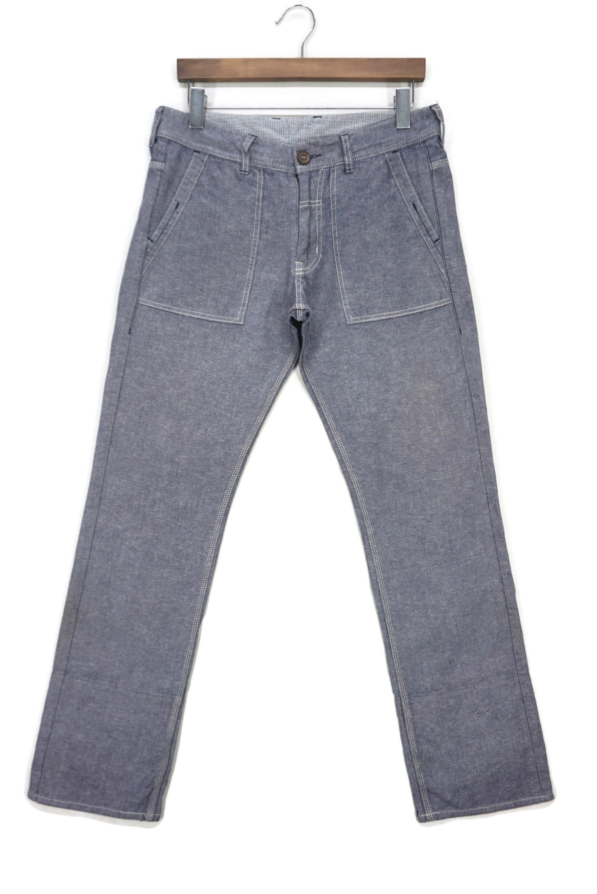 Japanese Brand Betty Smith Pants Fit W32xL31.5 SAMPLE Baker Carpenter Pants Size 29" - 1 Thumbnail