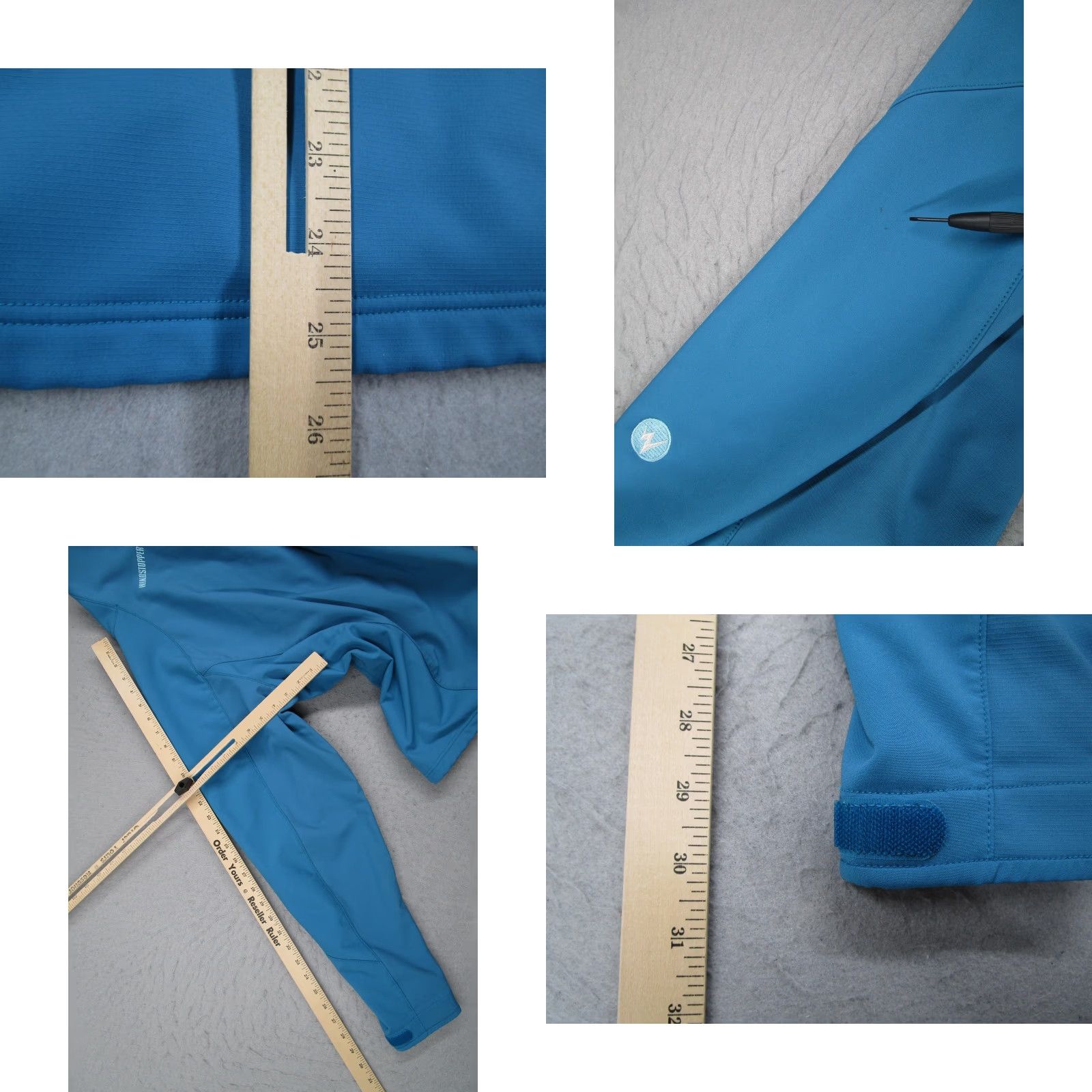 Marmot Marmot Windstopper Jacket Womens Medium Blue Softshell Full Zip Fleece Lined Size M / US 6-8 / IT 42-44 - 8 Thumbnail
