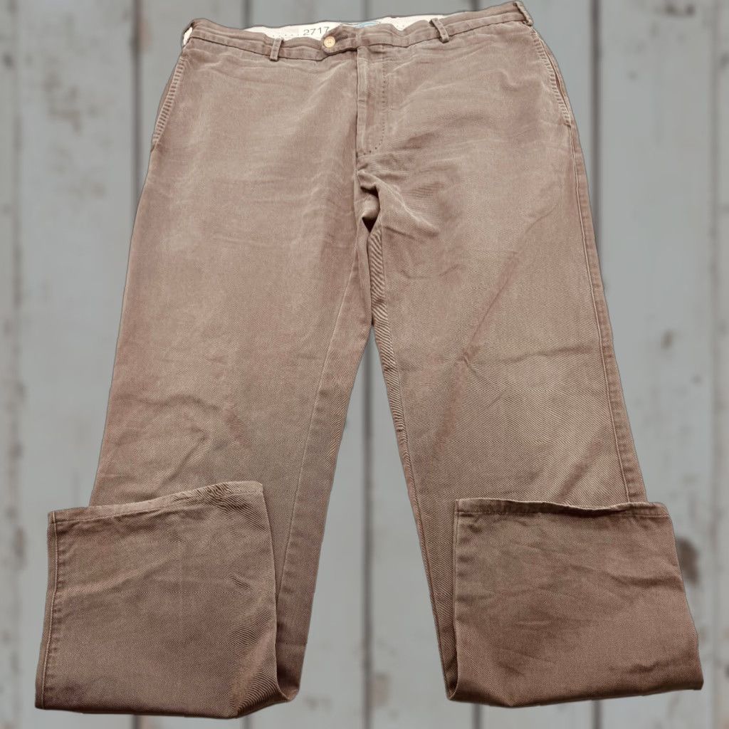 Peter Millar Peter Millar Mens Pants 36 Green 100% Cotton Style MF14B84 Chino Straight Front Flat Pocket Inseam 32 Size US 36 / EU 52 - 1 Thumbnail