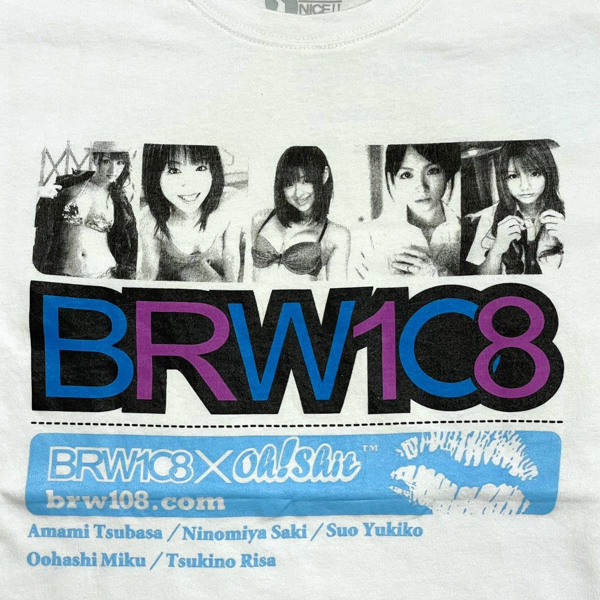 Hot Model Sex Oh!Shit X BRW108 Tee Size US M / EU 48-50 / 2 - 4 Thumbnail