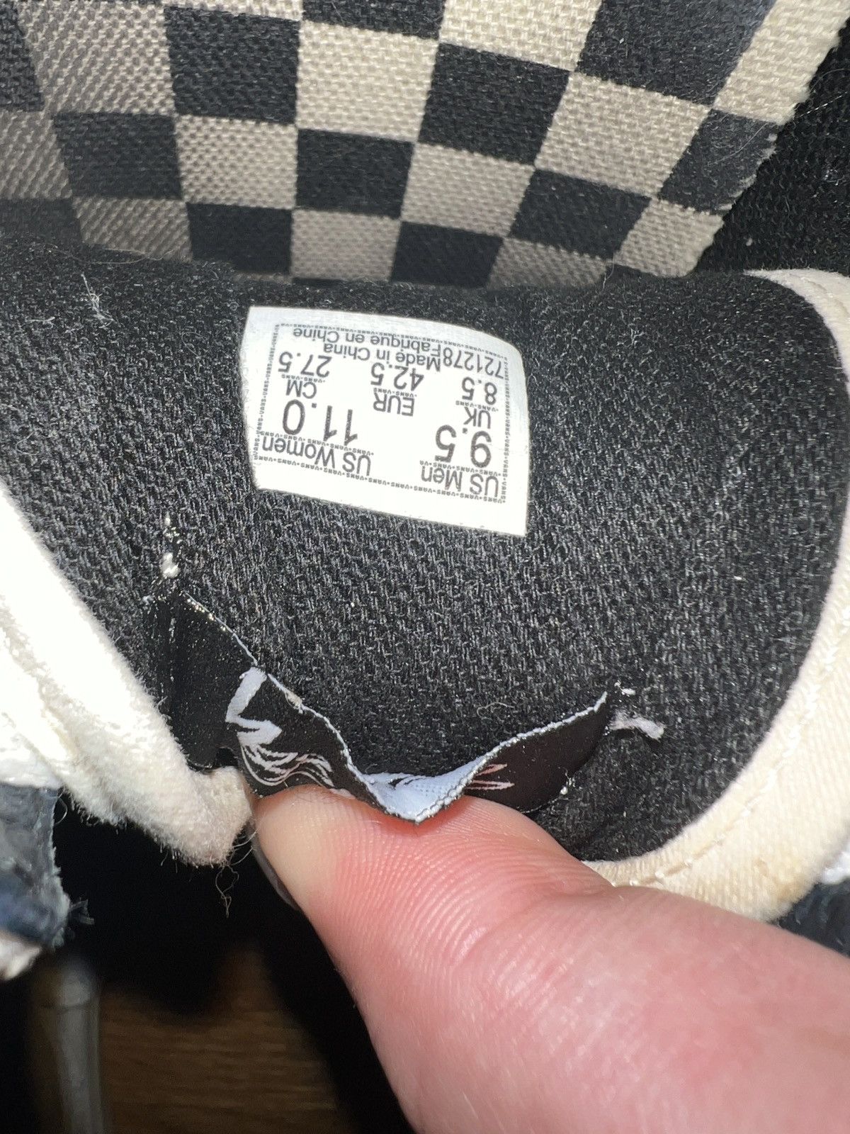 Stussy × Vans Stussy X Vans Old Skool Size US 9.5 / EU 42-43 - 10 Thumbnail