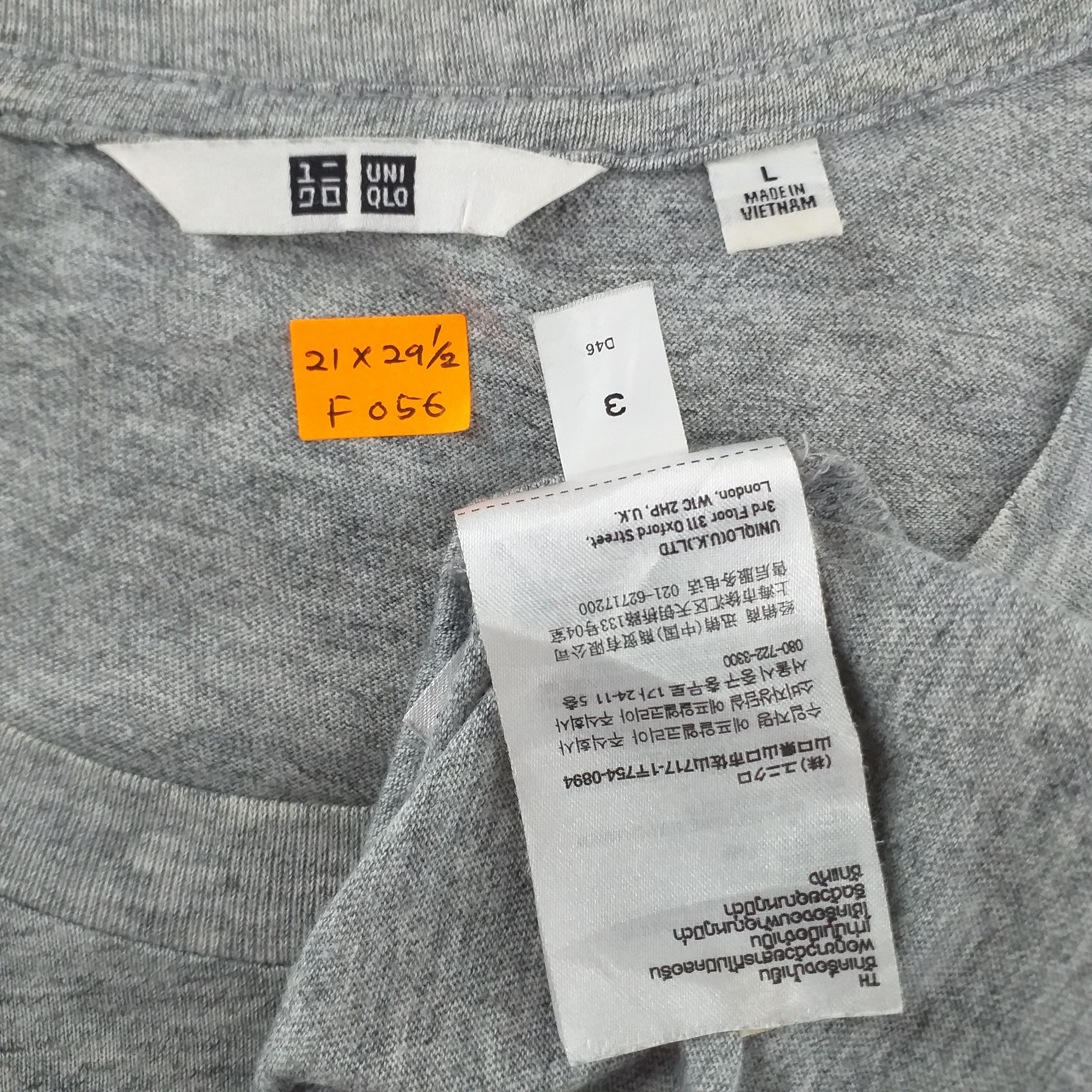 Japanese Brand Skull Uniqlo Large Tshirt -F056 Size US L / EU 52-54 / 3 - 7 Thumbnail