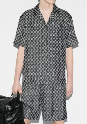Gucci o1loc1c0226 794907 Printed Silk Shirt in Multicolor Size US XS / EU 42 / 0 - 5 Thumbnail