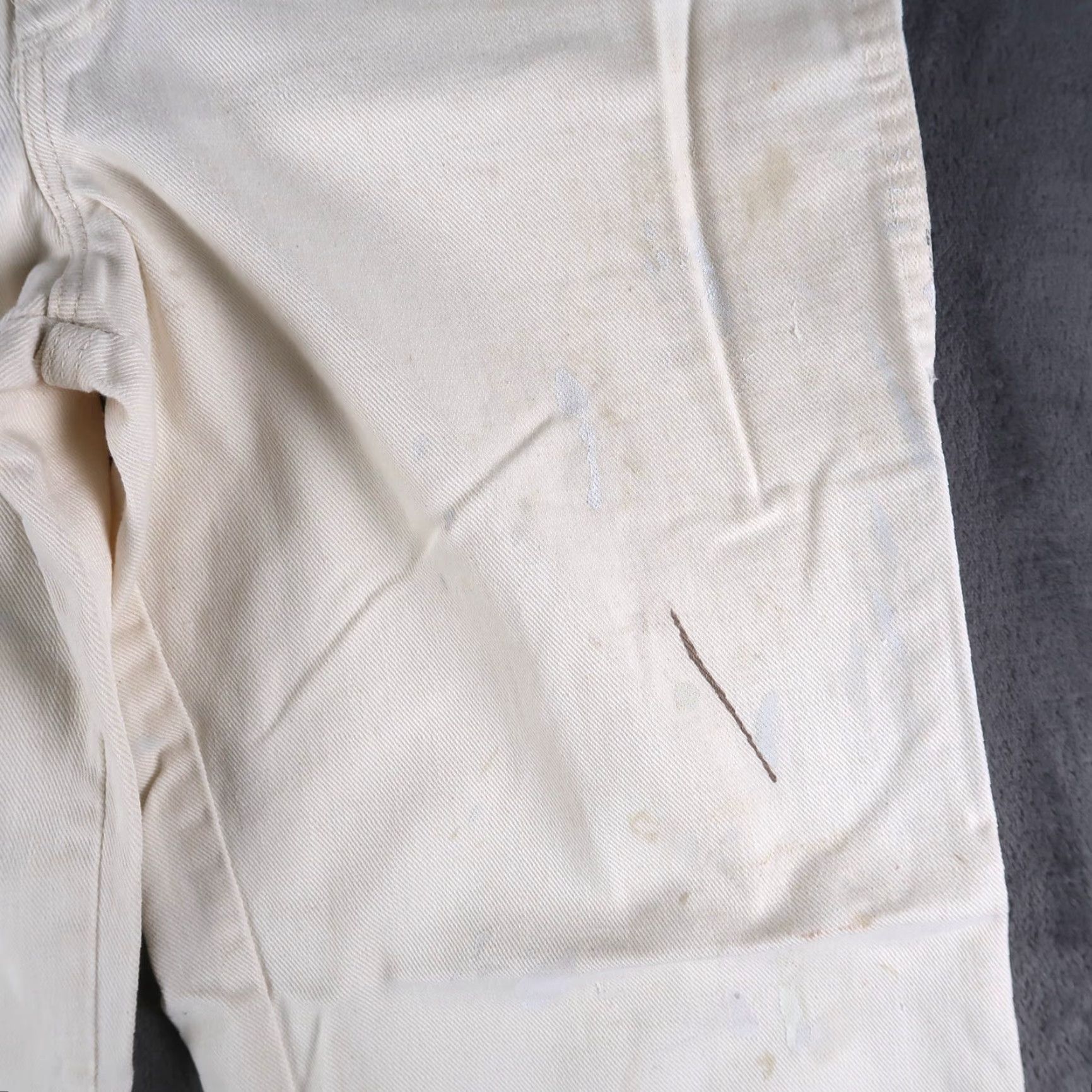 Wrangler VINTAGE Wrangler Pants Wide-Leg Denim Junior 11 White Embroidery 80s Hippie Boho Grunge Womens Size 32" / US 10 / IT 46 - 6 Thumbnail