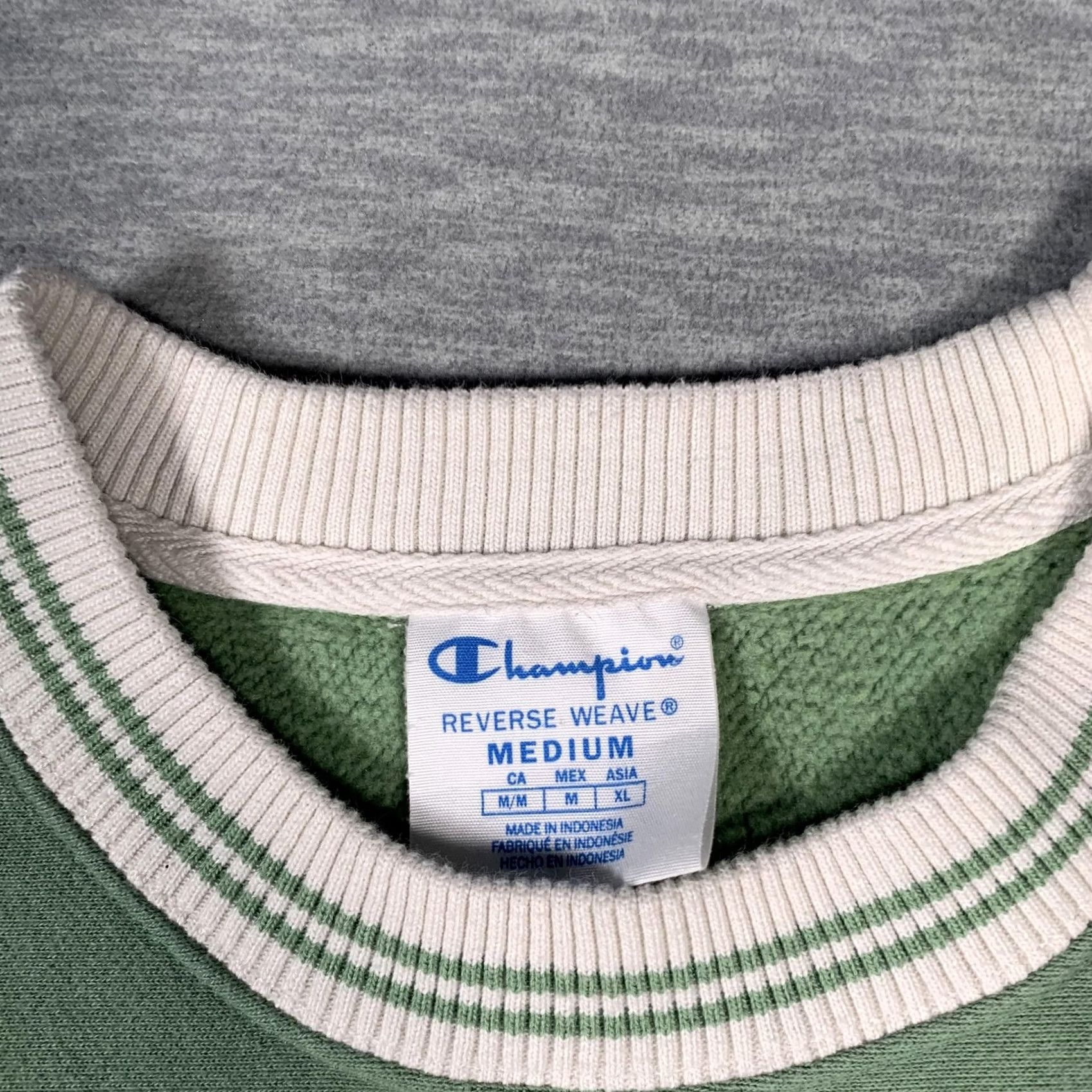Champion Champion Sweatshirt Mens Medium Green Reverse Weave Phys. Ed. Crewneck Pullover Size US M / EU 48-50 / 2 - 6 Thumbnail