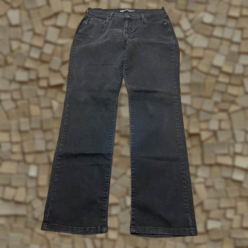 Levi's Levi's Jeans Women's Size 10 Black Denim 505 Straight Leg Pockets Size 32" / US 10 / IT 46 - 1 Thumbnail